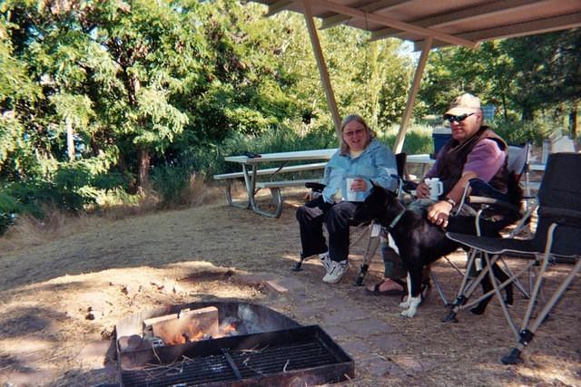 Camping on the lake this summer