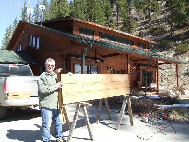 One whole side completed. Looks good!