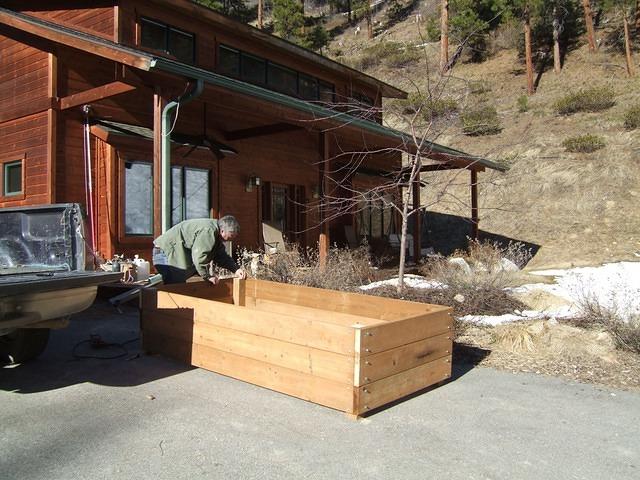 One complete 4 x 8 planter bed.