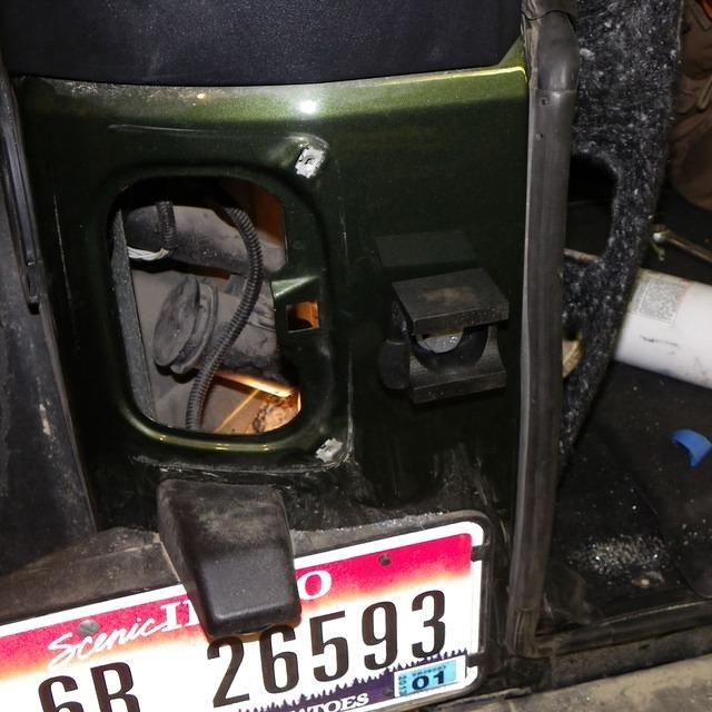 Landing Block installed