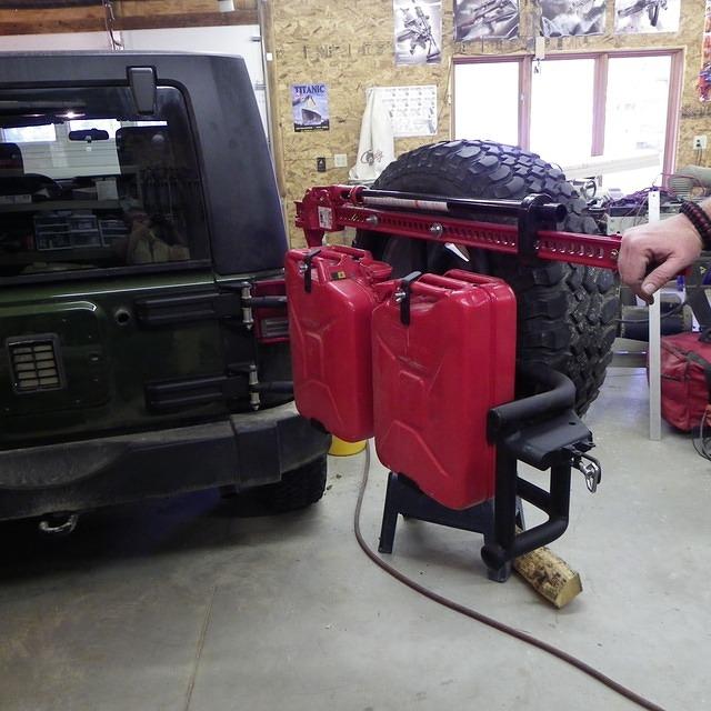 Carrier in the Open Position