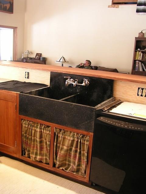 Temporary doors actually look fine.