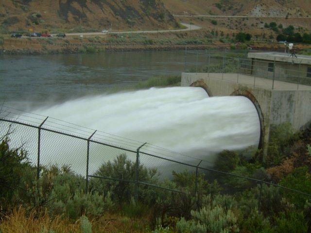 Supposedly these outlet tubes let out less water than the rooster tail. 