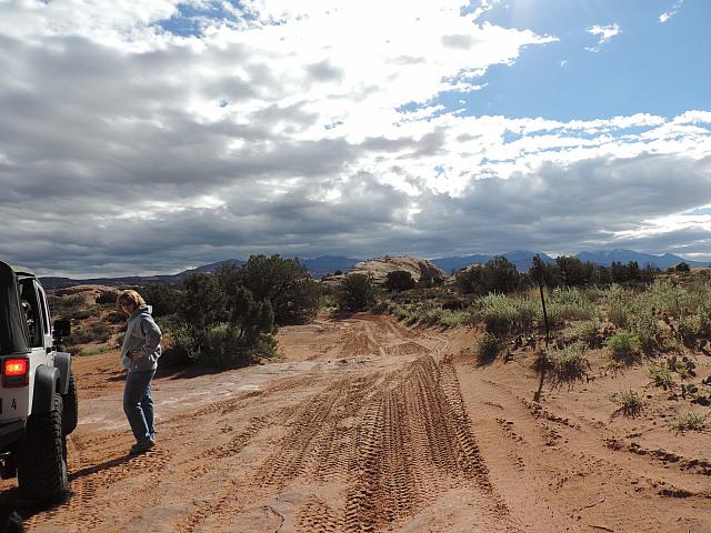 Elizabeth on fins and things