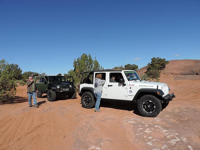 We stopped to chat a bit on fins and things