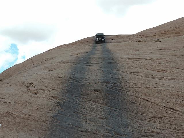 Looks Pretty Steep from in the Jeep