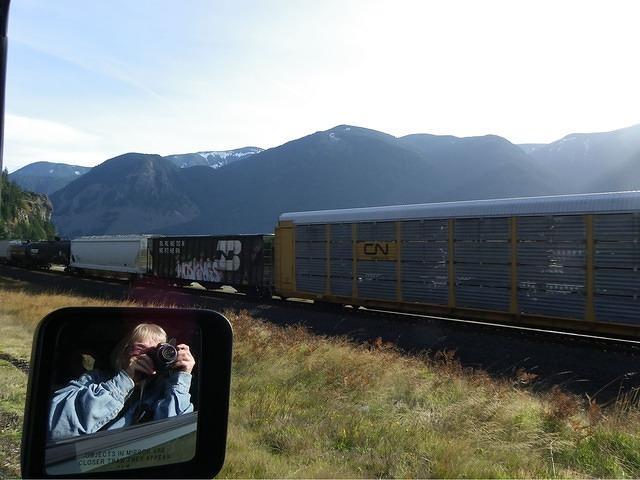 I love trains! I take as many pictures of them as possible.