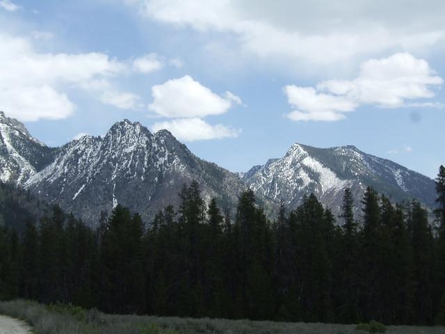 Still another view of the mountains. One of the reasons we moved here.