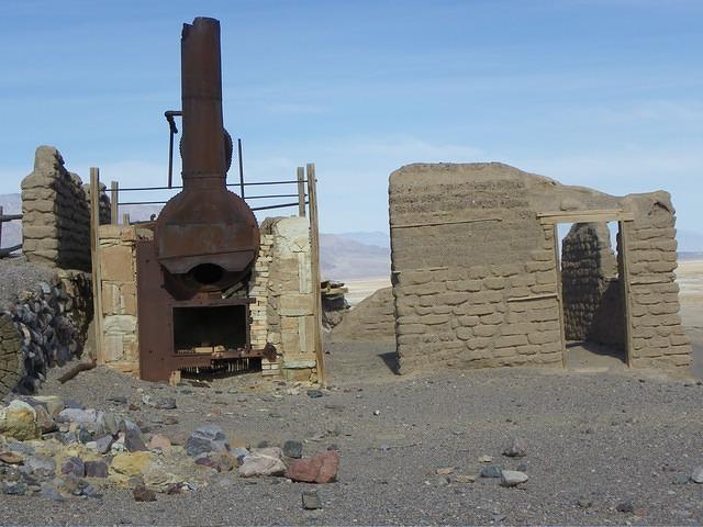 Boiler at Harmony Borax Works