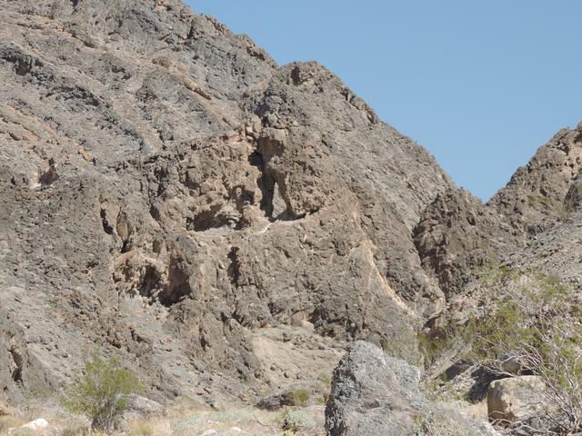 First day's drive to EchoCanyon. Eye of the needle!