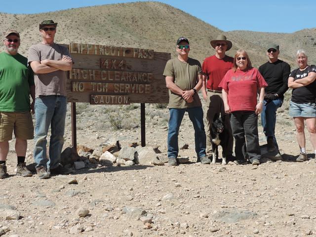 Curtis, Mitch, Joe, Mike, Jane, Rick and Vicki! The gang is all here.