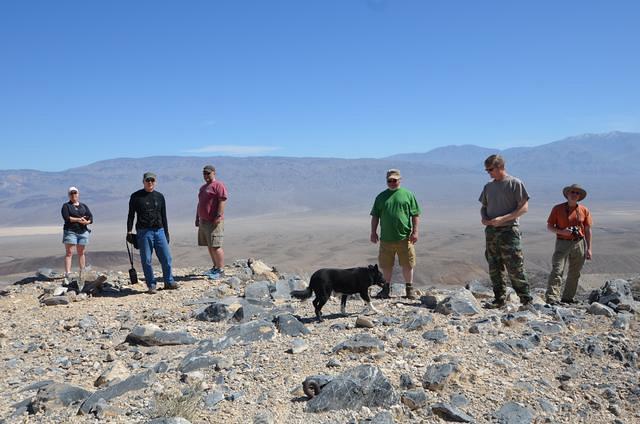 Vicki, Don,Joe, Curtis, Mitch and Mike looking at me, not the view.