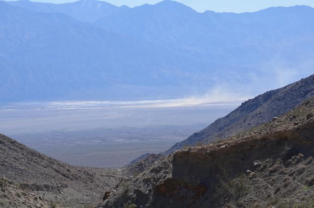 Acloser look at the wind in the valley.