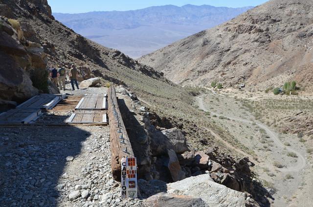 The narrow bridge! I let Curtis drive that alone.