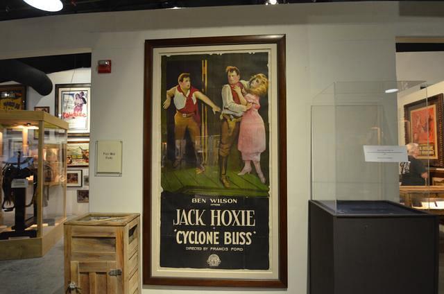 The movie museum in Lone Pine has posters from many movies filmed in the Alabama Hills.