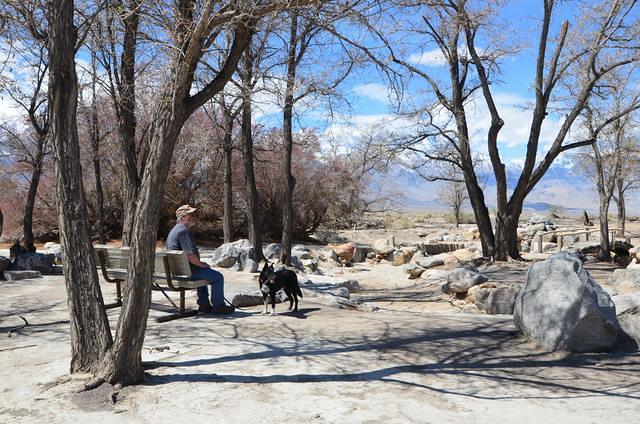 This park once had lots of water running through it. A nice place to rest eventoday.
