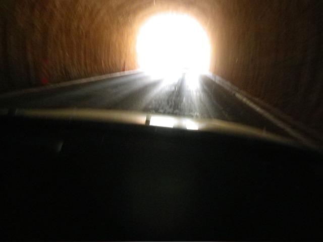 Finally there is proof that there is a light at the end of the tunnel!