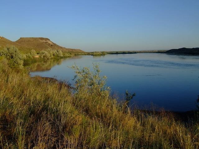 The Snake River. Our destination!