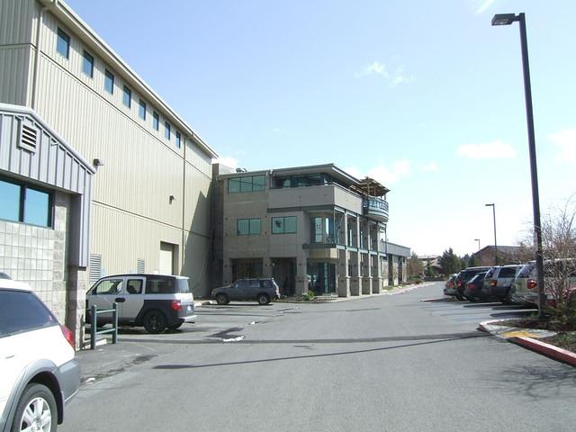 Beautiful day in Bend Oregon. The Deschutes Brewery is big!