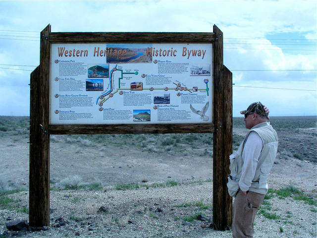 Very windy today Paul has to hold his hat on.
