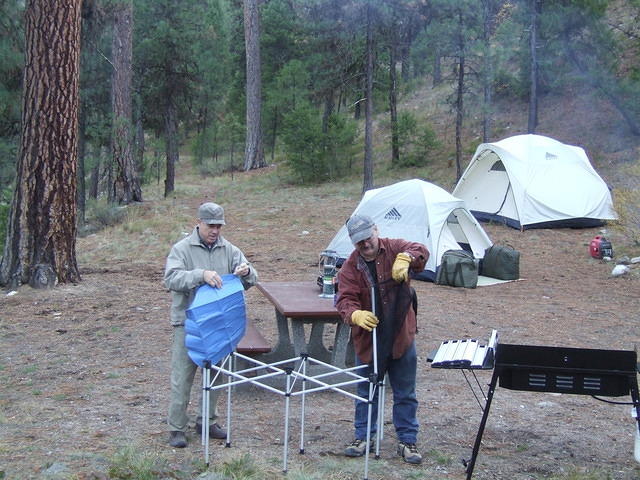 Sometimes setting up equipment is a learning experience.