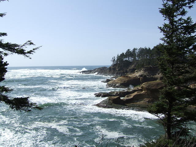 Day four we drove north of Newport to Depoe Bay where we ate lunch. It had great views of the ocean.