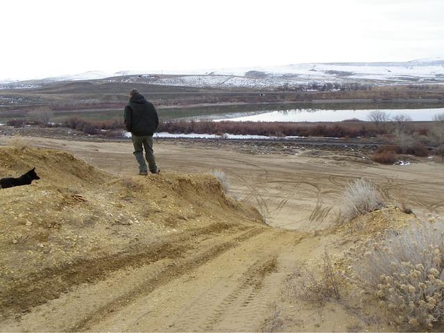 WE are going down this hill! It was a thrill!