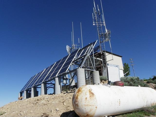 The reason people come here. These radio towers service a lot of boise county.