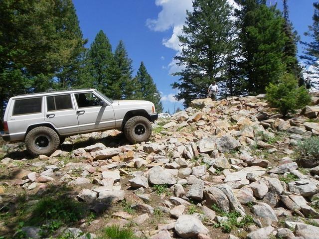 The play zone on the easy run.