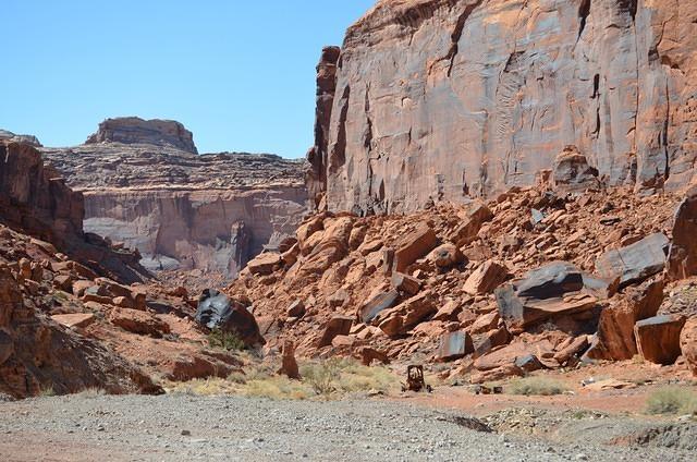 Hey Joe canyon mine area.