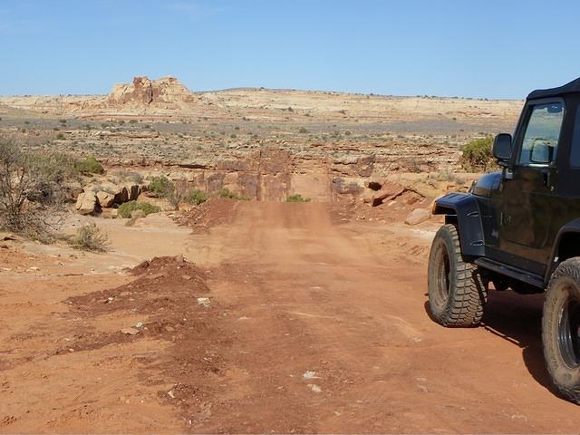 Start of the Descent into Spring Bottom Canyon