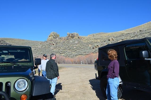 A rest stop on the way; it is a long 11-12 hour trip.