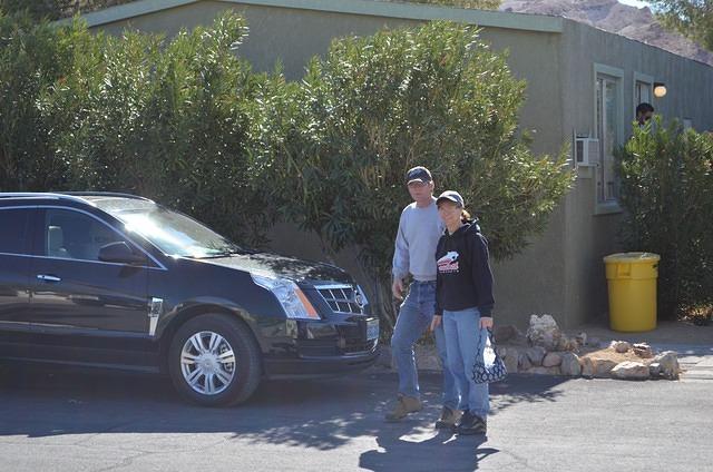 At last! We are at the Atomic Inn. The rooms are clean and quaint.
