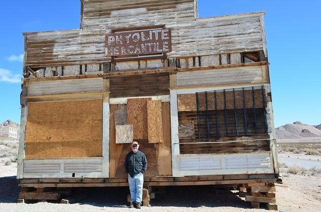 The front of the mercantile sstore.