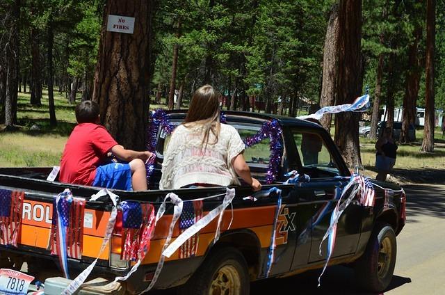 There is some bling besides Jeeps in the parade.