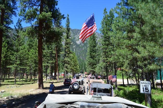 Still waiting for the parade to start.