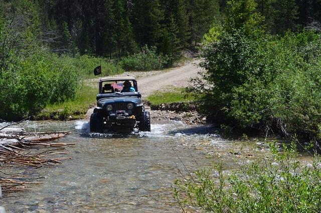 Off to Stibnite and rivers to cross.