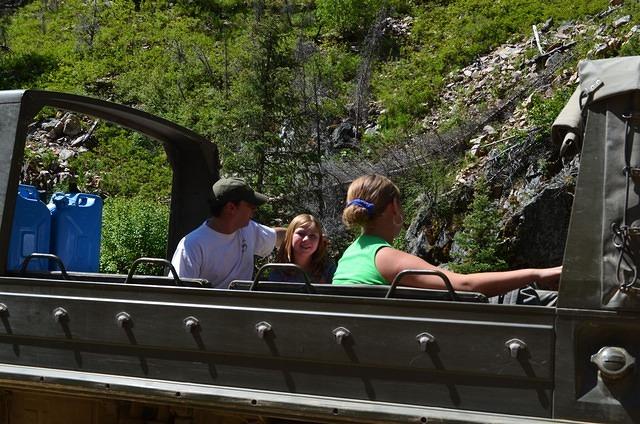 Everyone seems to enjoy the ride.