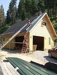 The green roof is being put on.