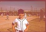 Curtis..way back whe. He played little league in Saudia Arabia.