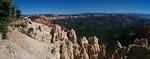 Panoramic of the canyon.
