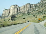 We drove home the same wayw e drove to WI. Here is a reverse picture of the Big Horn Canyon.