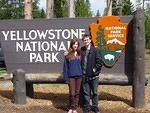 Proof that Meghan and Anthony were at Yellowstone!
