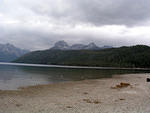 Another view of Red Fish Lake and the Sawtooths