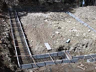 Garage Footings