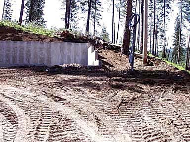 Front Corner of Garage