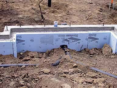 Sewer exit from the House