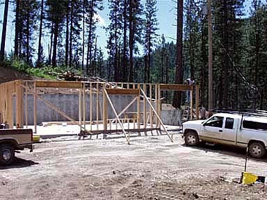 Framing the Garage