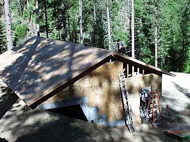 Garage Sheathing Almost Compleat
