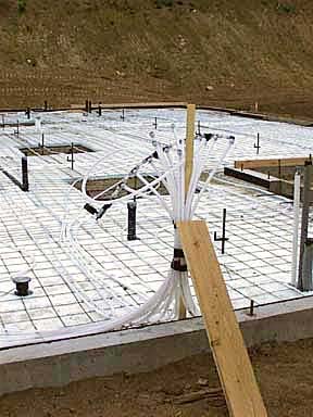 Head end of the Heat Pipes